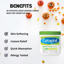 Cetaphil Mositurizing Cream Body Dry Sensitive Skin 20oz