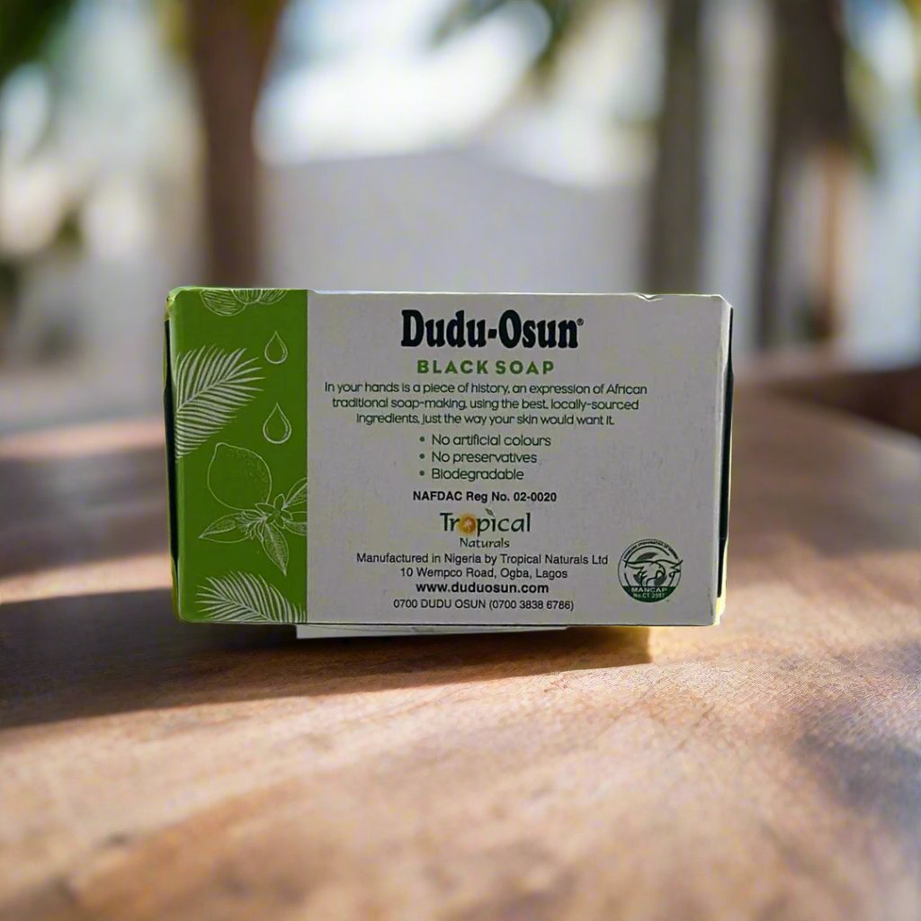 Pure Luxury: Dudu-Osun Trio Black Soap Set