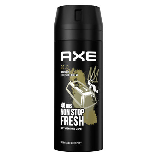AXE ゴールド ボディスプレー 150ml　海外版 Gold Standard: Nonstop Freshness, AXE