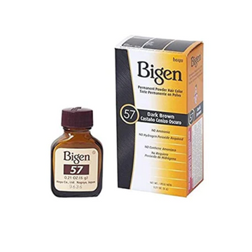 Bigen Hair Color Dark Brown #57 0.21 oz / 6g