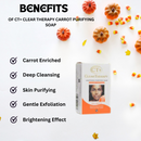 CT+ Clear Therapy Carrot Purifying Soap 5.8 oz