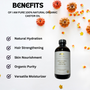 I AM PURE 100% NATURAL ORGANIC CASTOR OIL 8oz