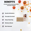 Idole Exfoliating Soap with Avocado Powder 7 oz/ 200g