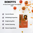 Idole Extra Carrot Exfoliating Soap 7oz | 200g