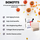 Kojie San Dream White Kojic Anti Aging Soap (2x135g Bars)