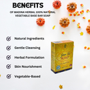 Madina Herbal Green Tea Soap 3.5 oz