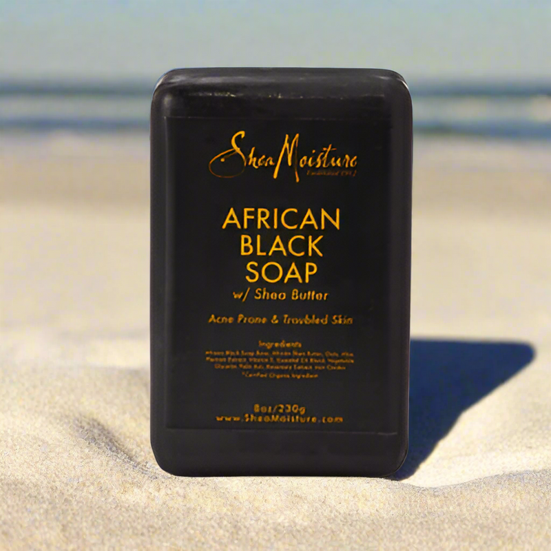 Shea Moisture African Black Soap  8 oz / 230g