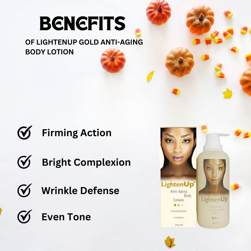 LightenUP Gold Anti-Aging Body Lotion 400 ml