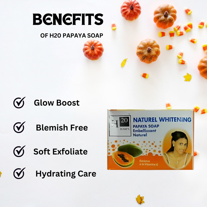 H20 Papaya Soap 250g