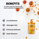 Cantu Shea Butter Natural Hair Cleansing cream shampoo 25oz