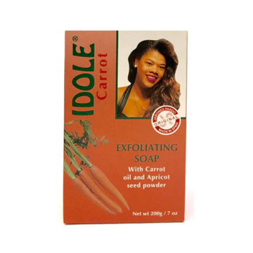 Idole Carrot Exfoliating Soap With Carrot Oil  125g - 3 Pack