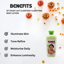 Toudy Lait Clarifiant clarifying Body lotion 540ml