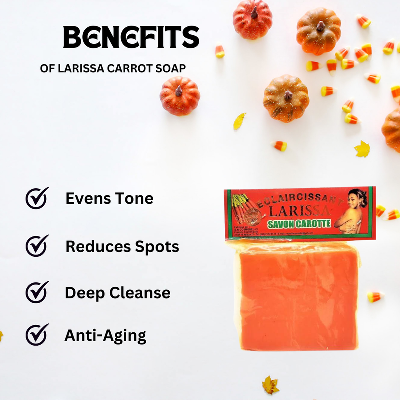 Larissa Carrot Soap 225g