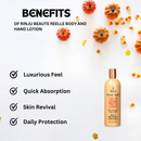 Rinju Beaute Reelle Body and Hand Lotion 16 oz