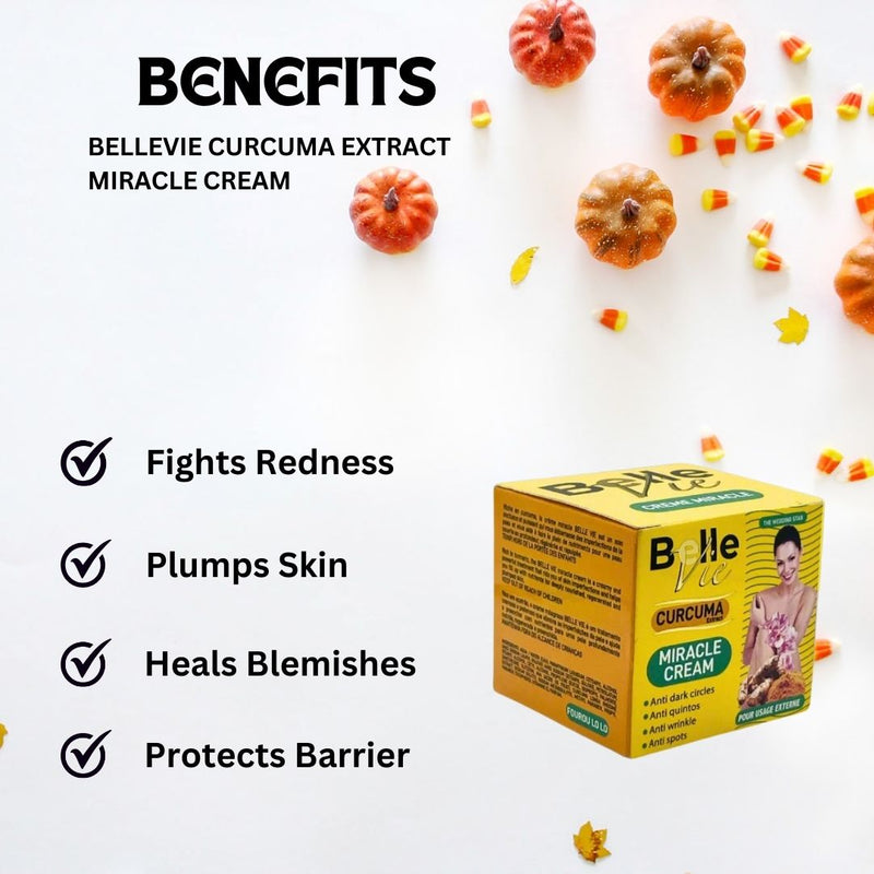 BelleVie Curcuma Extract Miracle Cream 100g