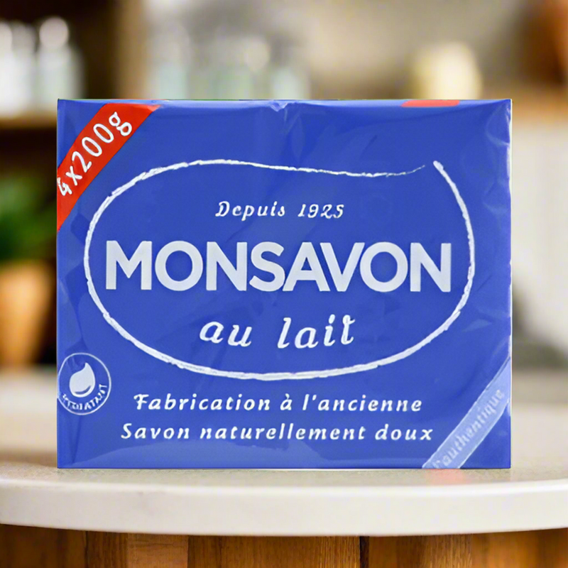 Monsavon Au Lait Soap 200g - Pack of 4