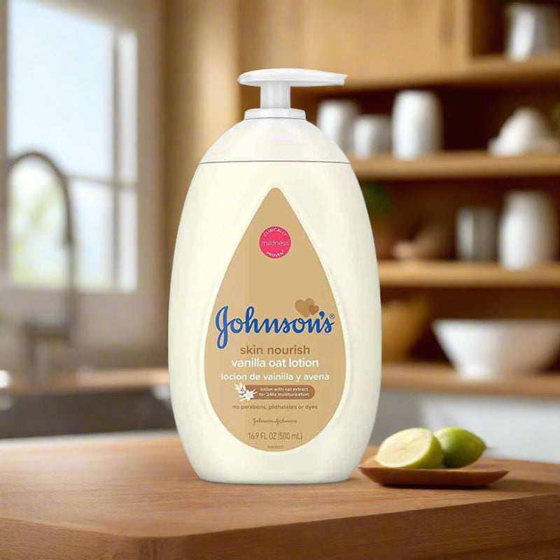 Johnson's Baby Moisturizing Lotion with Nourishing Vanilla 16.9oz