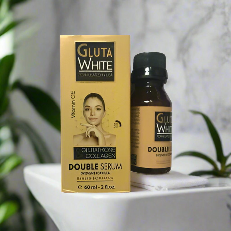 Gluta White Serum Glutathione & Collagen Double Serum 2floz