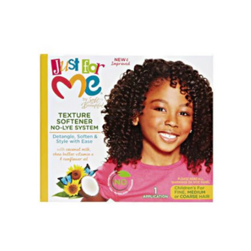 Just For Me- No-Lye Texture Softener Kit For Kids