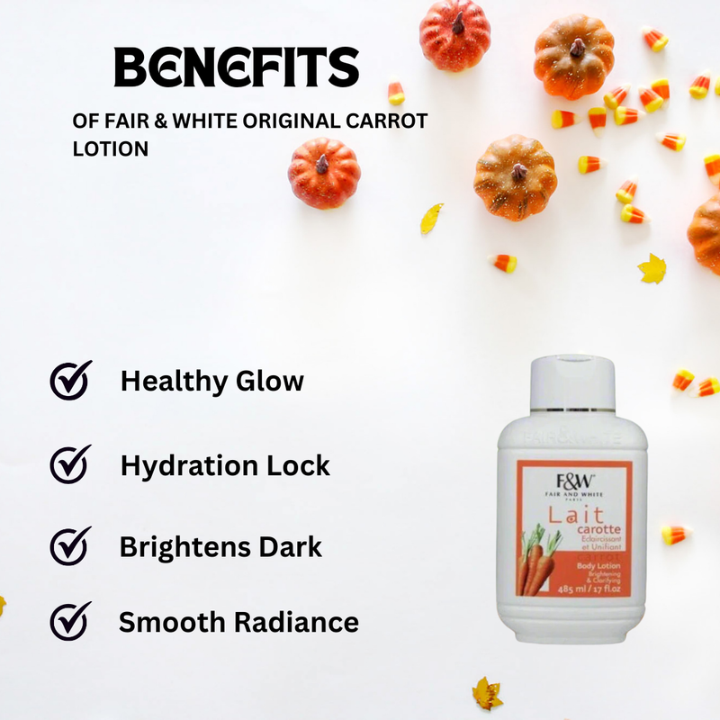 Fair & White Original Carrot Lotion 500 ml