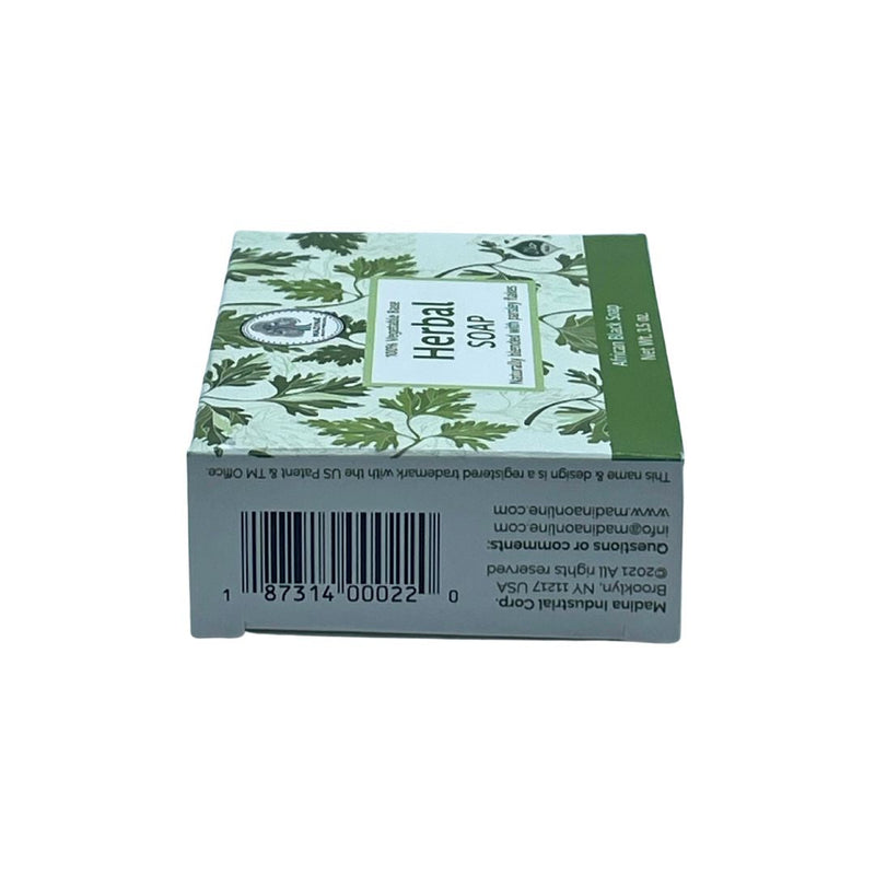 Madina Herbal Soap with parsley Flakes 3.5oz