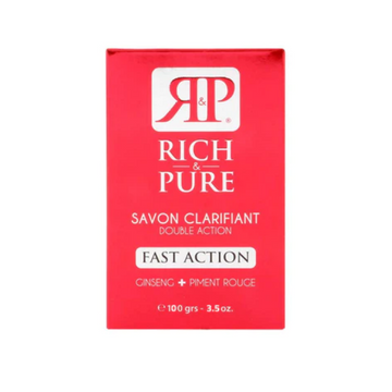 Rich & Pure Double Active Clarifying Soap Fast Action 100g