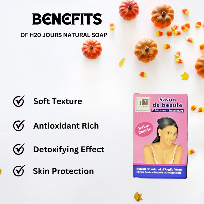 H20 Jours Natural Beauty Soap 250 g