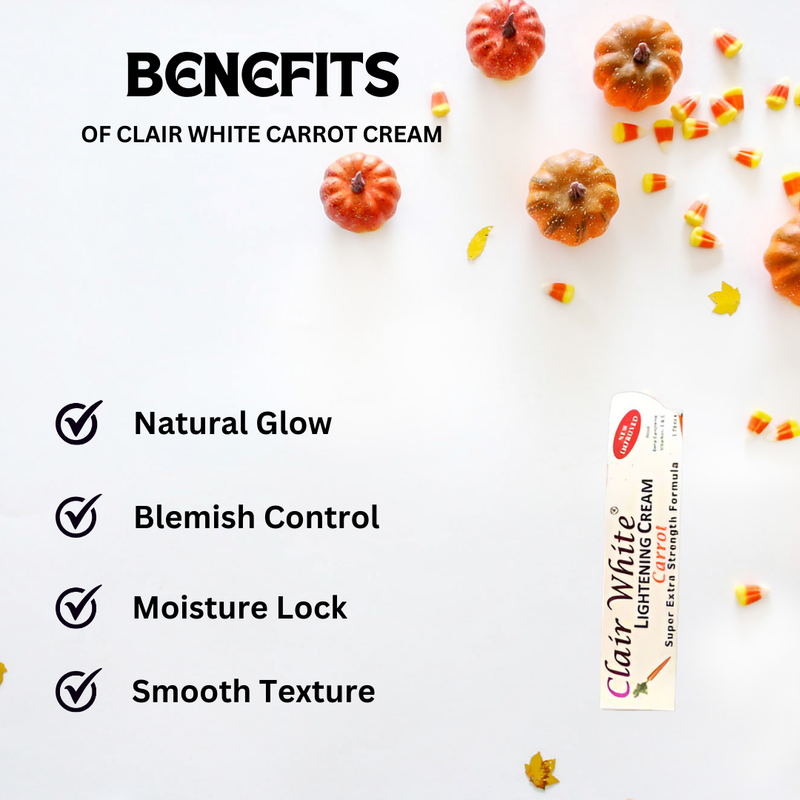 Clair White Carrot Cream 1.76 oz