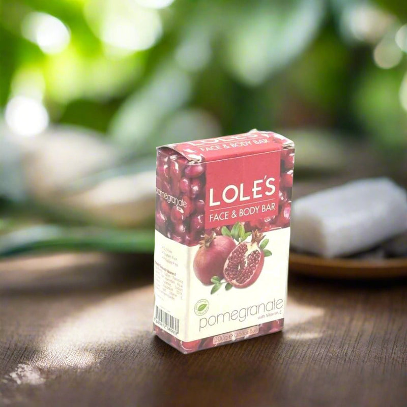 Lole's Face & Body Soap Pomegranate 100g/3.5 oz