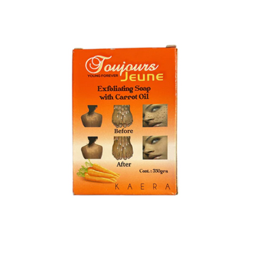 Toujours JEUNE Exfoliating Soap With Carrot Oil 350g