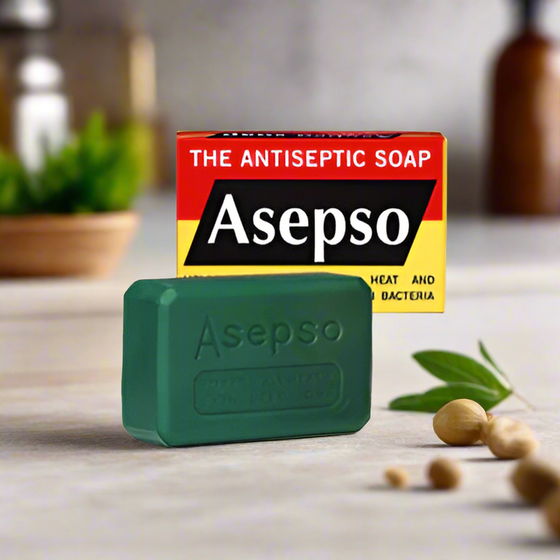 Asepso Antibacterial Antiseptic Soap 2.8oz