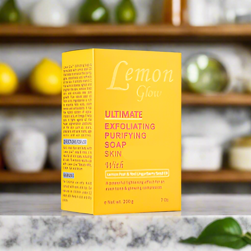 Lemon Glow Ultimate Exfoliating Purifying Soap 7 oz