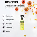 Eco Style Black Castor and Flaxseed Oil Leave-In Conditioner 8oz