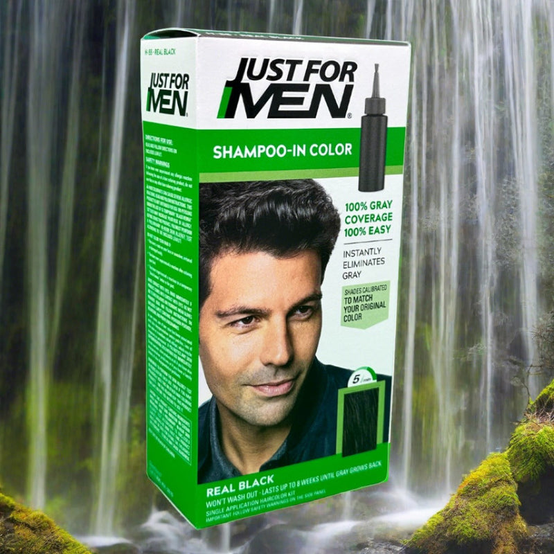 Just For Men Shampoo In Color H 55 - Real Black