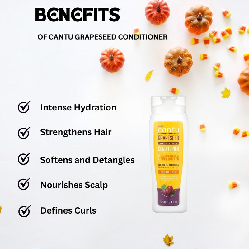 Cantu Grapeseed Conditioner 13.5 Ounce