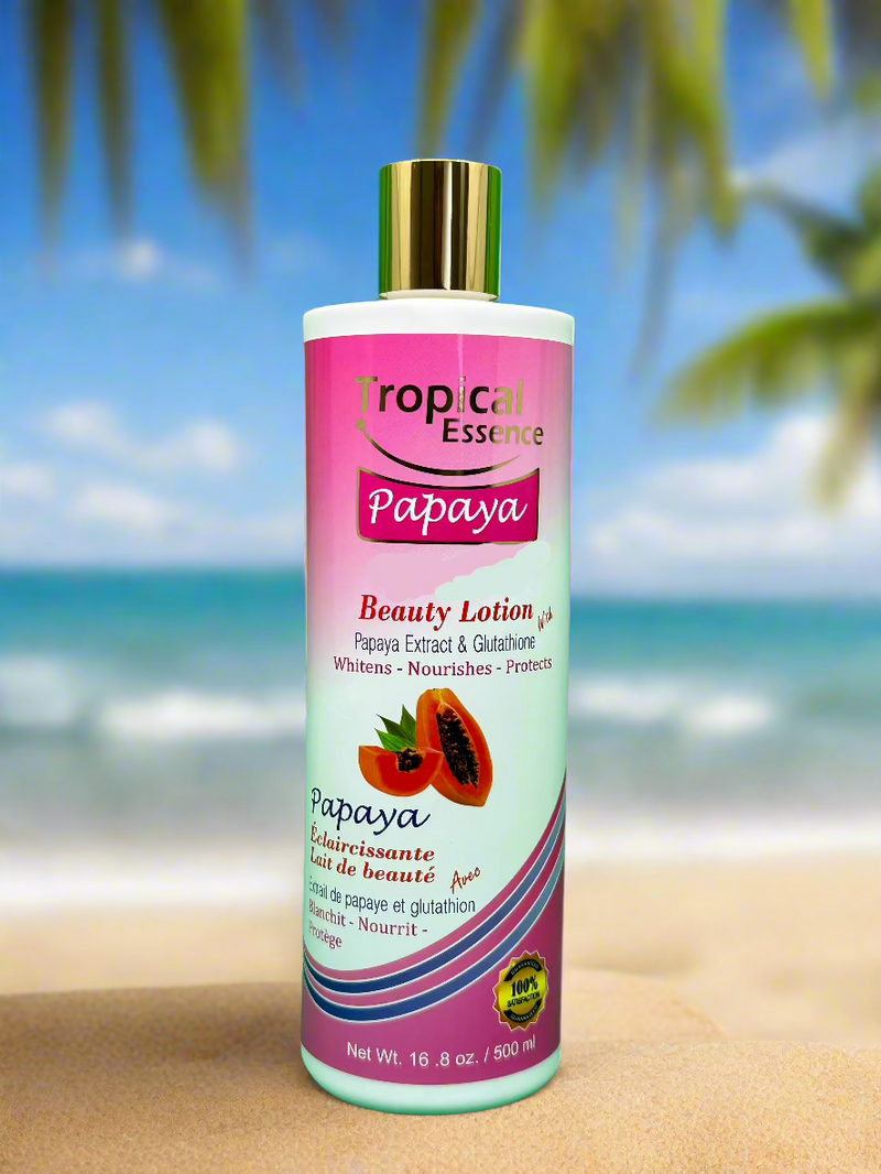 Tropical Essence Beauty Lotion With Papaya 16.8 oz