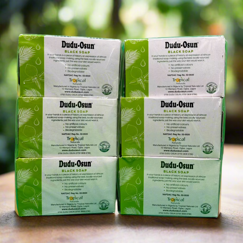 Dudu Osun African Black Soap- Pack of 12