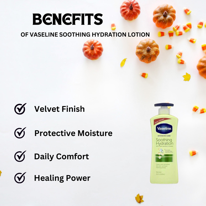 Vaseline Soothing Hydration Lotion 600ml / 20.3oz