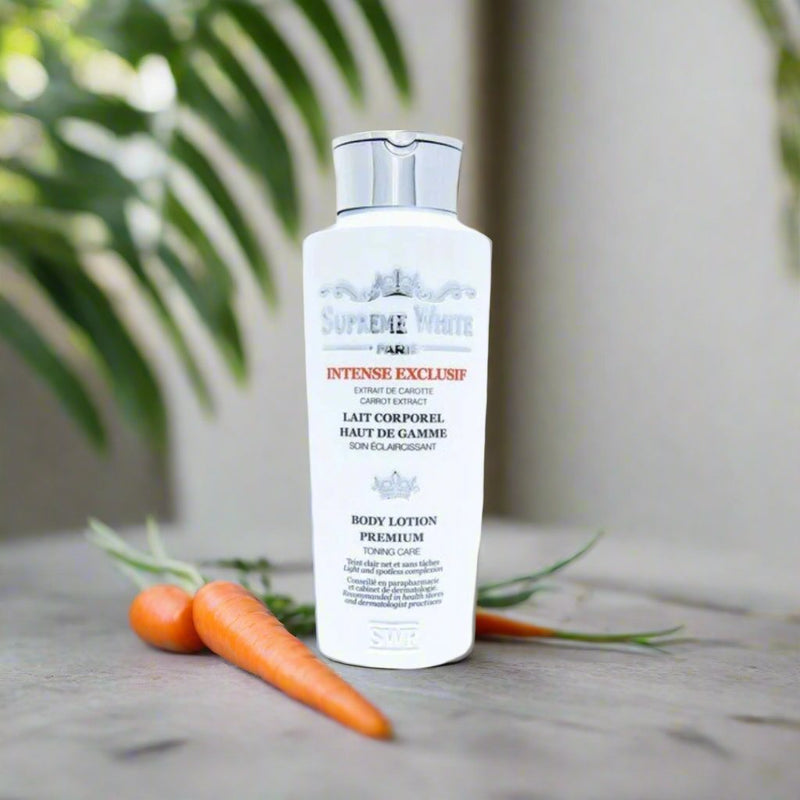 Supreme White Intense Exclusive Carrot Lotion 16 oz