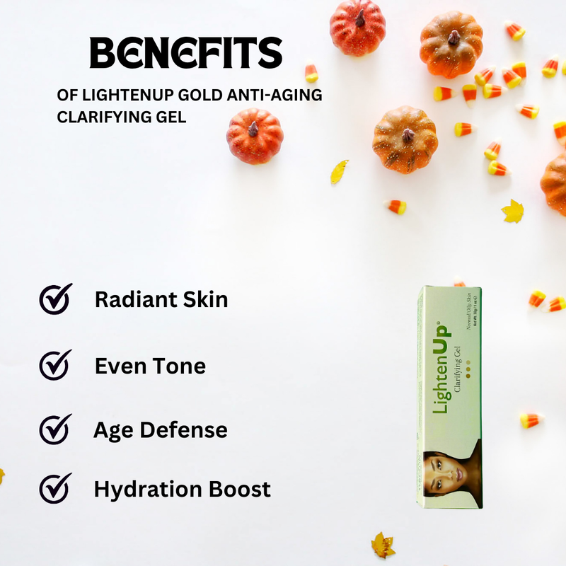 LightenUp Gold Anti-Aging Clarifying Gel 1 oz