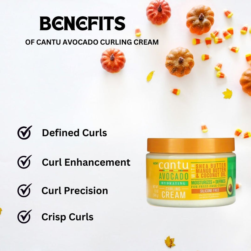 Cantu Avocado Curling Cream 12oz