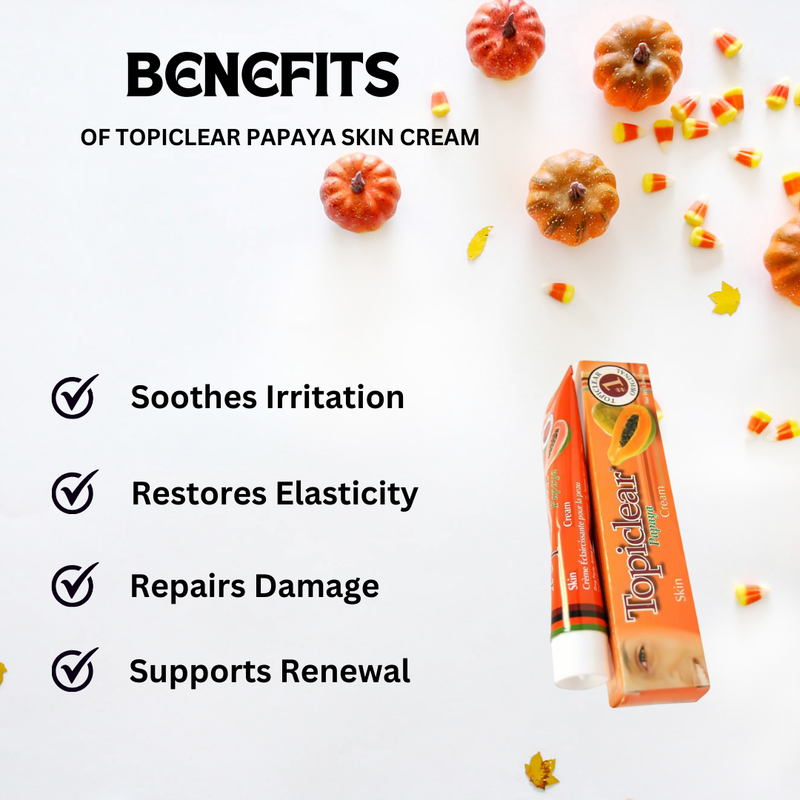 Topiclear Papaya Skin Cream 1.76 oz