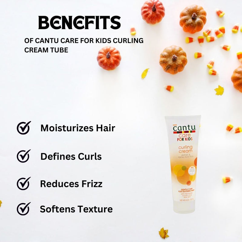 Cantu Care For Kids Curling Cream Tube 8 oz