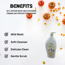 L'affair Goat Milk Shower Cream 24h Protection Honey 1200ml