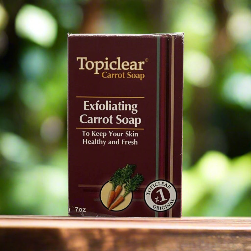 Topiclear exfoliating Carrot Soap 7 oz