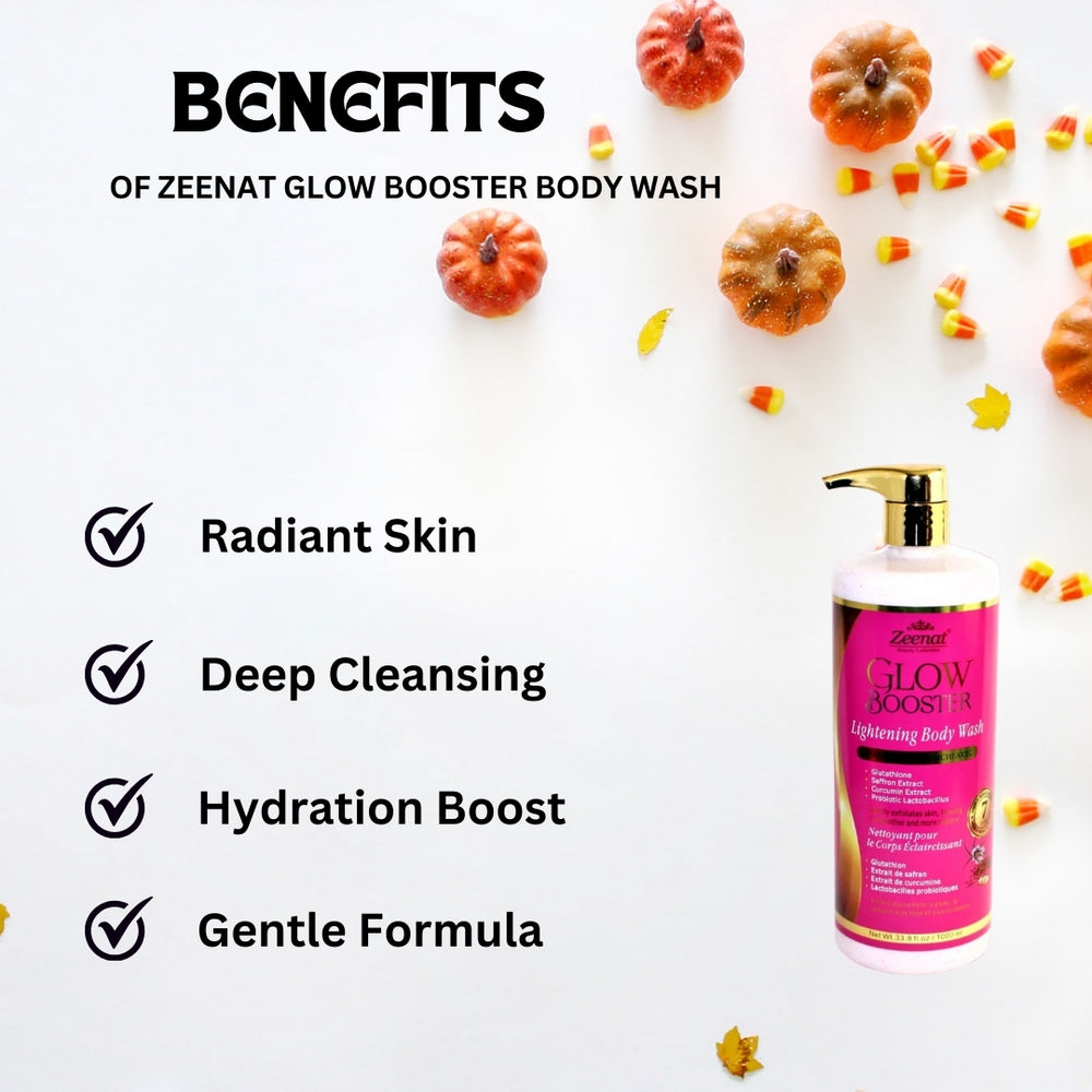 Zeenat Glow Booster Body Wash 1000 ml Zeenat Glow Booster Body Wash 1000 ml