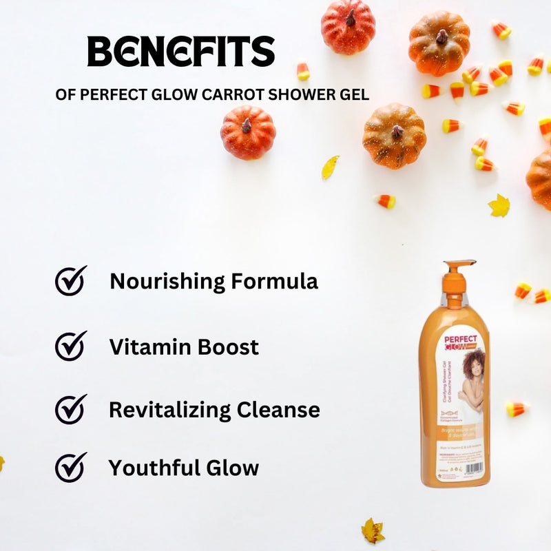 Perfect Glow Carrot Shower Gel 500ml