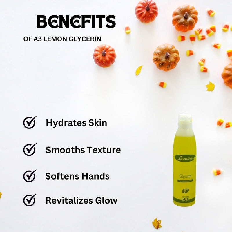 A3 Lemon Glycerin 260ml / 8.60oz