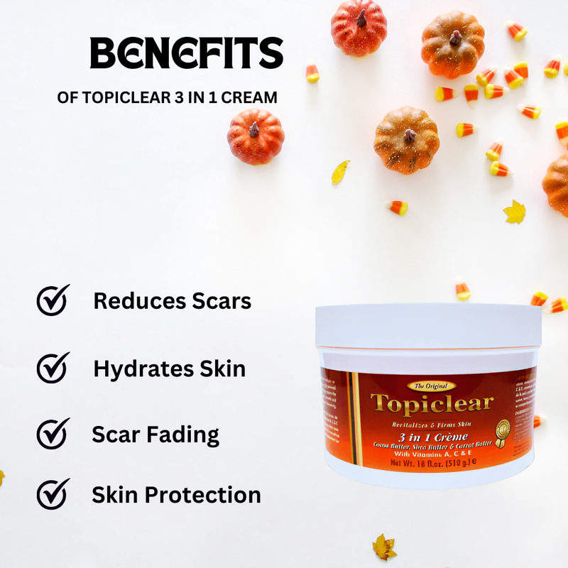 Topiclear 3 in 1 Cream 18 oz