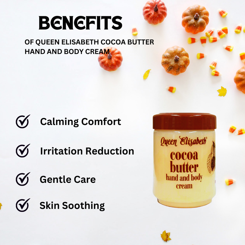 Queen Elisabeth Cocoa Butter Hand and Body Cream 500 ml